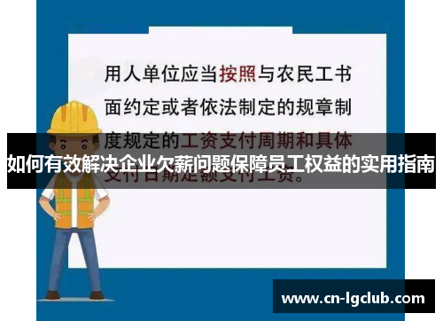 如何有效解决企业欠薪问题保障员工权益的实用指南